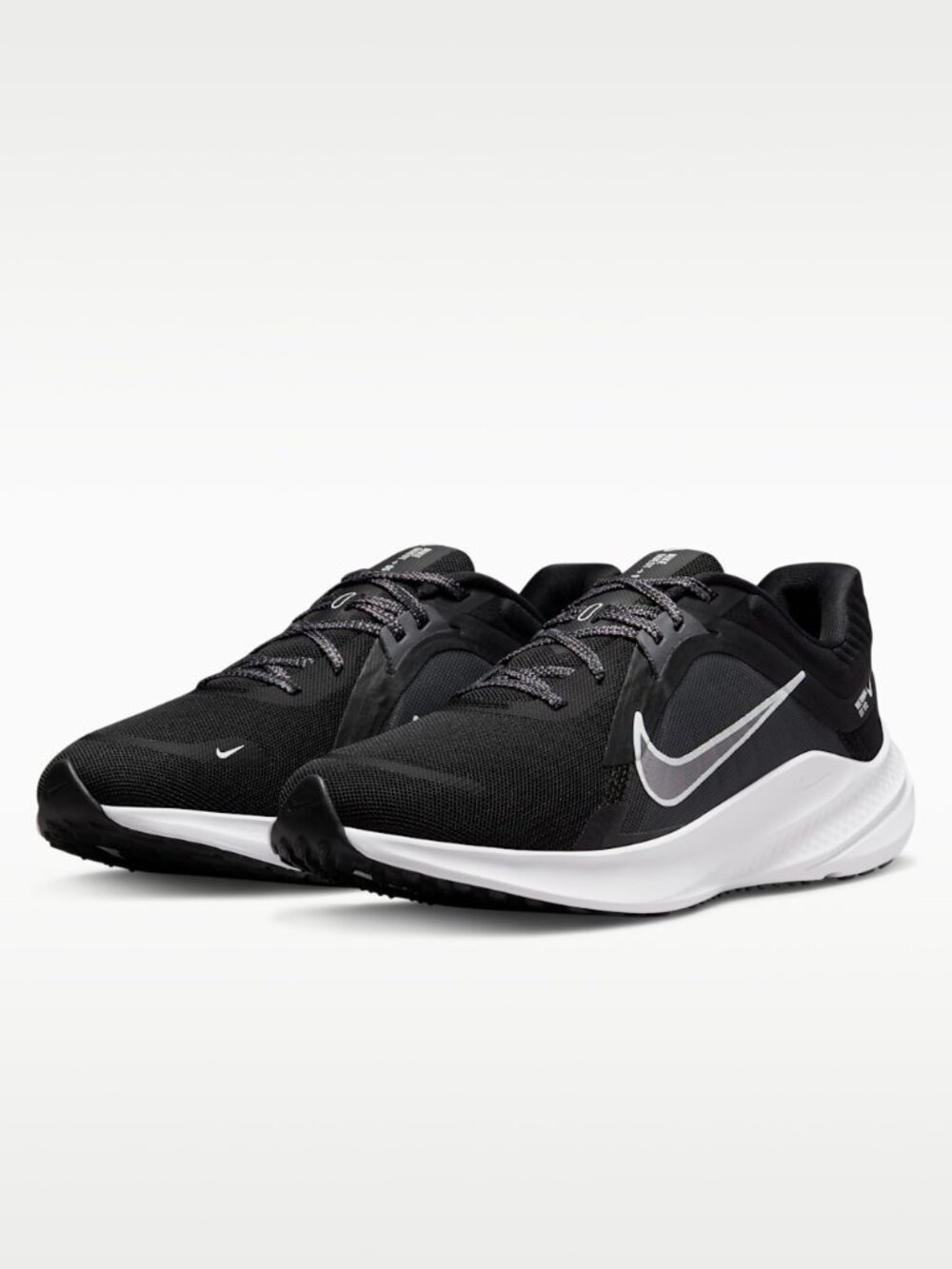 NIKE Quest 5 Road Running Shoes Sneakers – Womens 9.5 US –NWT – Black & White